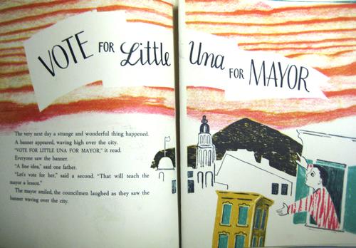 Vote for Little Una for Mayor!